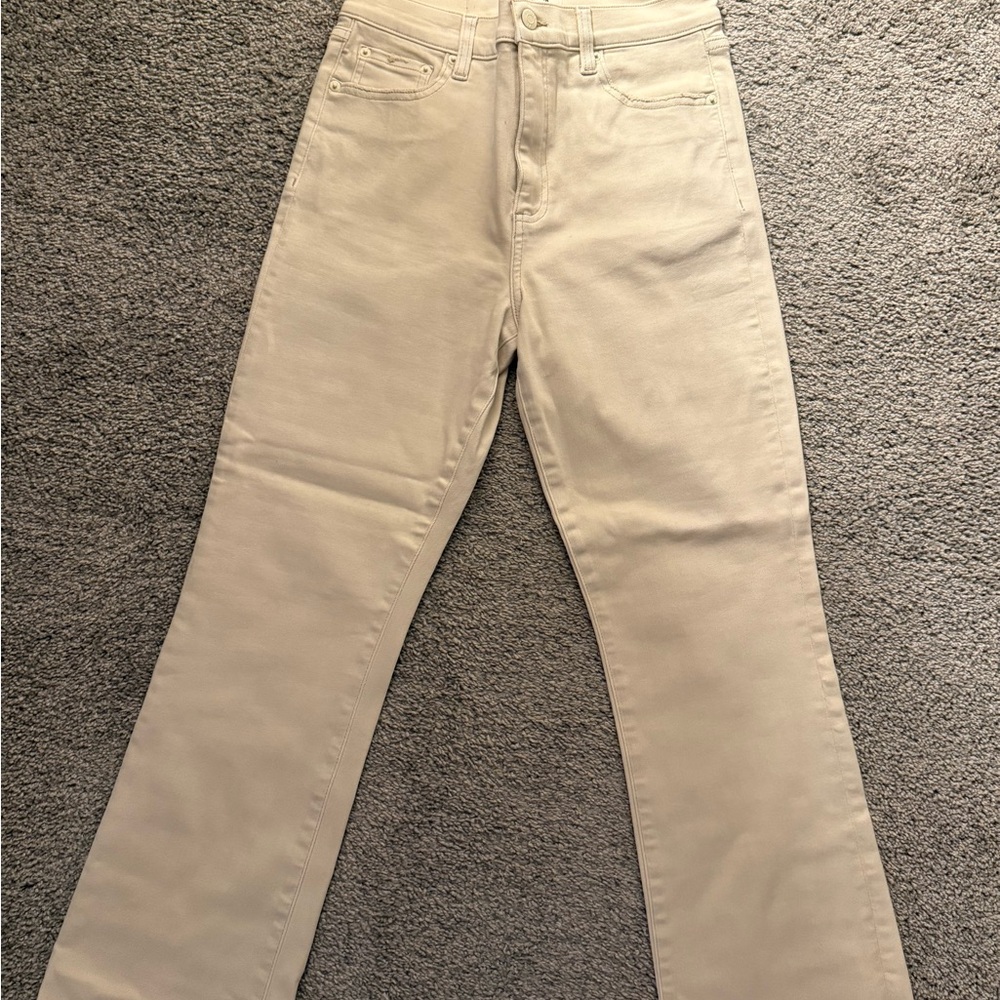 Pistola Women's cream Straight Leg Jeans